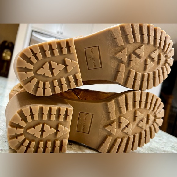 Sun + Stone Brown Lace Up Boots - Picture 13 of 13